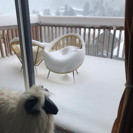 Appartement Aux Pieds Des Pistes De Ski Laveissière Buitenkant foto