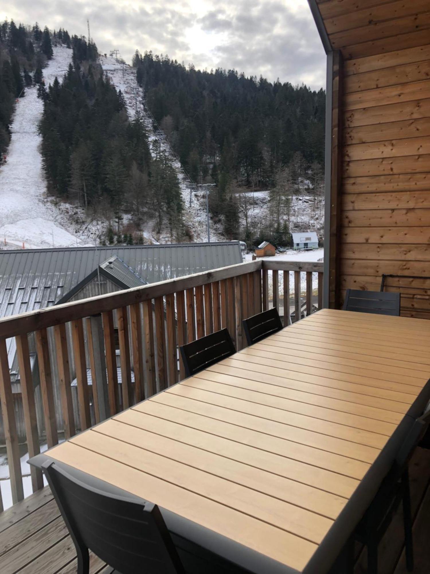 Appartement Aux Pieds Des Pistes De Ski Laveissière Buitenkant foto