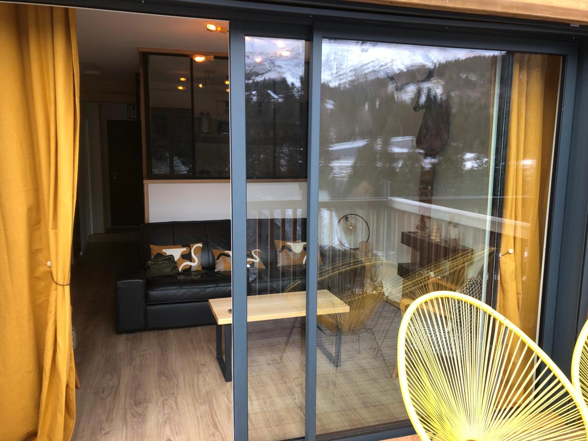Appartement Aux Pieds Des Pistes De Ski Laveissière Buitenkant foto